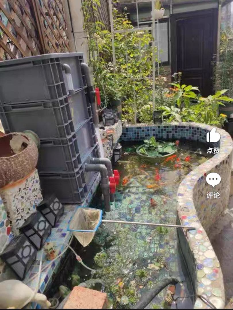 コンパクト小型　水槽池用万能フィルター 外部式飼育濾過器装置25w水中ポンプ付き