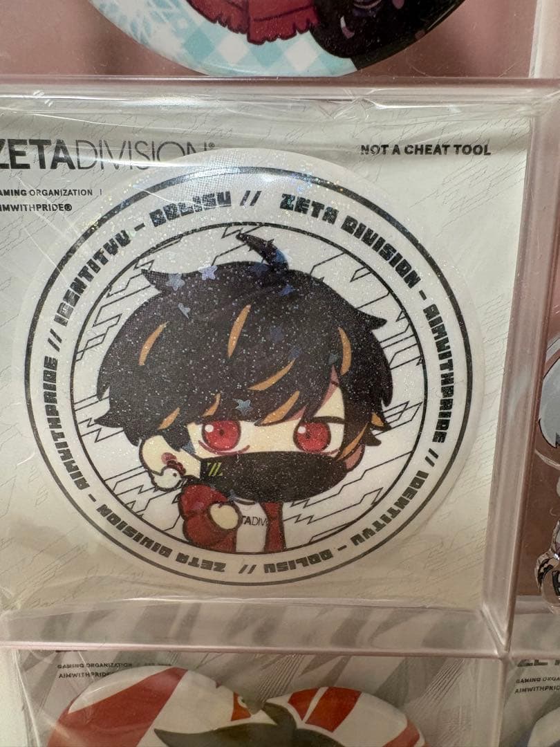 ZETADIVISION 缶バッジ どりす あげどり はめつ