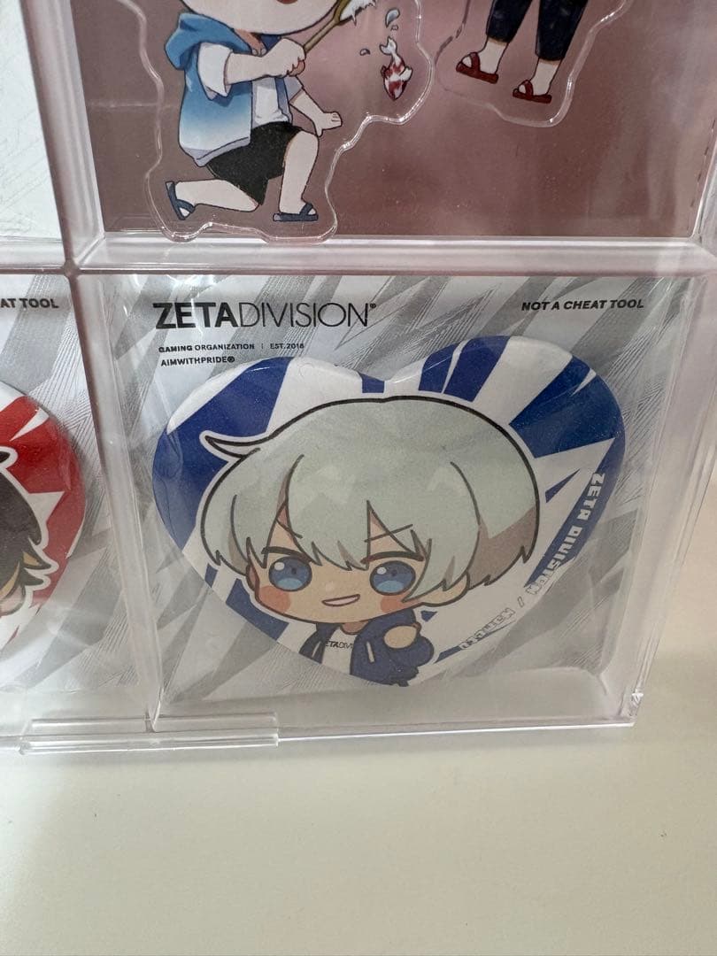 ZETADIVISION 缶バッジ どりす あげどり はめつ