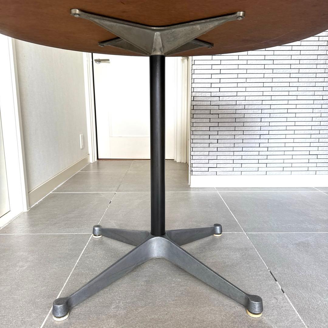 むうハーマンミラー コントラクトベーステーブル 天板直径90cm