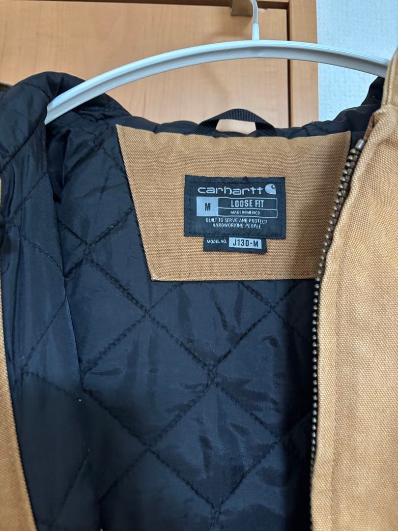Carhartt ブラウン アクティブジャケット M