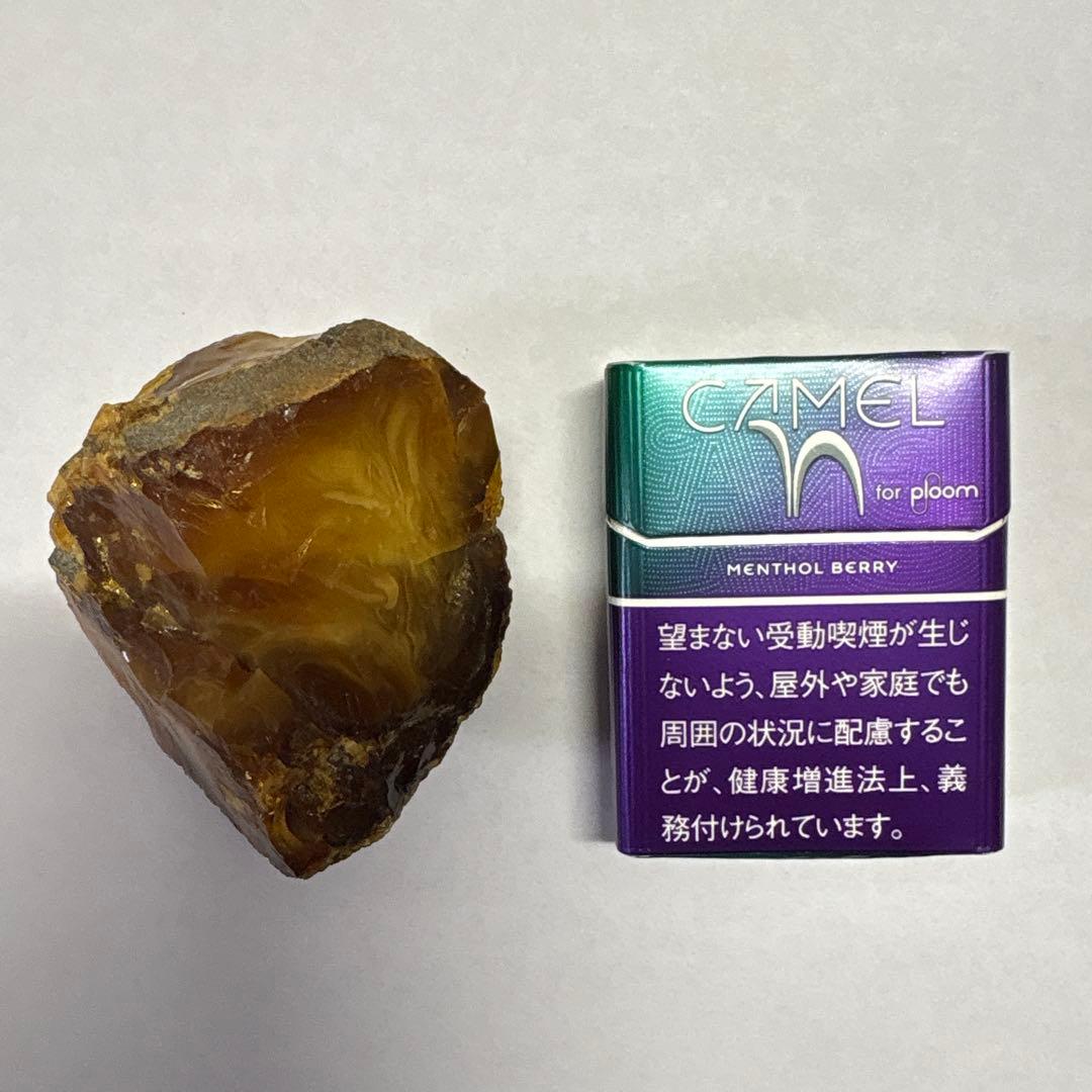 琥珀 アンバー 化石 宝石 原石 岩手県久慈産