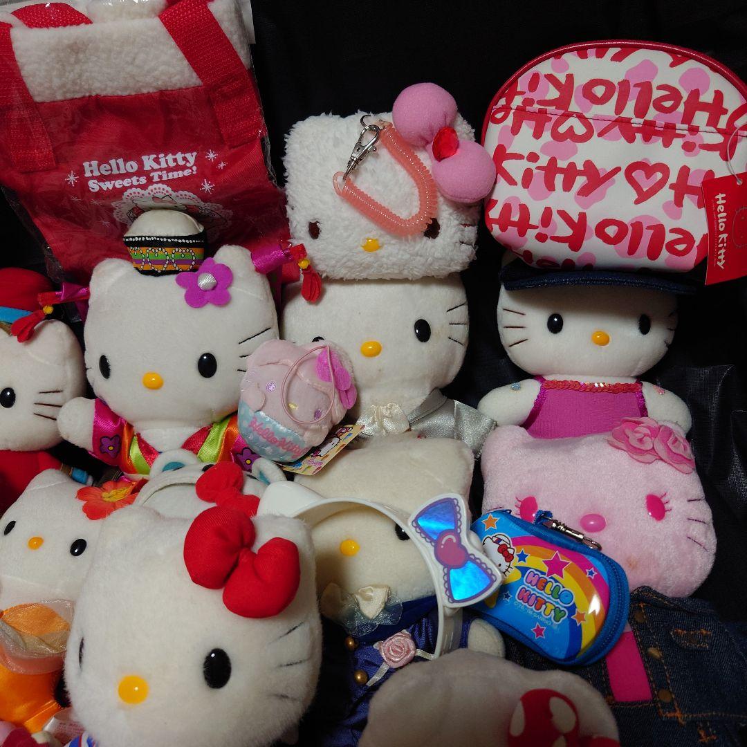 サンリオ ハローキティ 大量 グッズ まとめ売り ぬいぐるみ ストラップ 根付