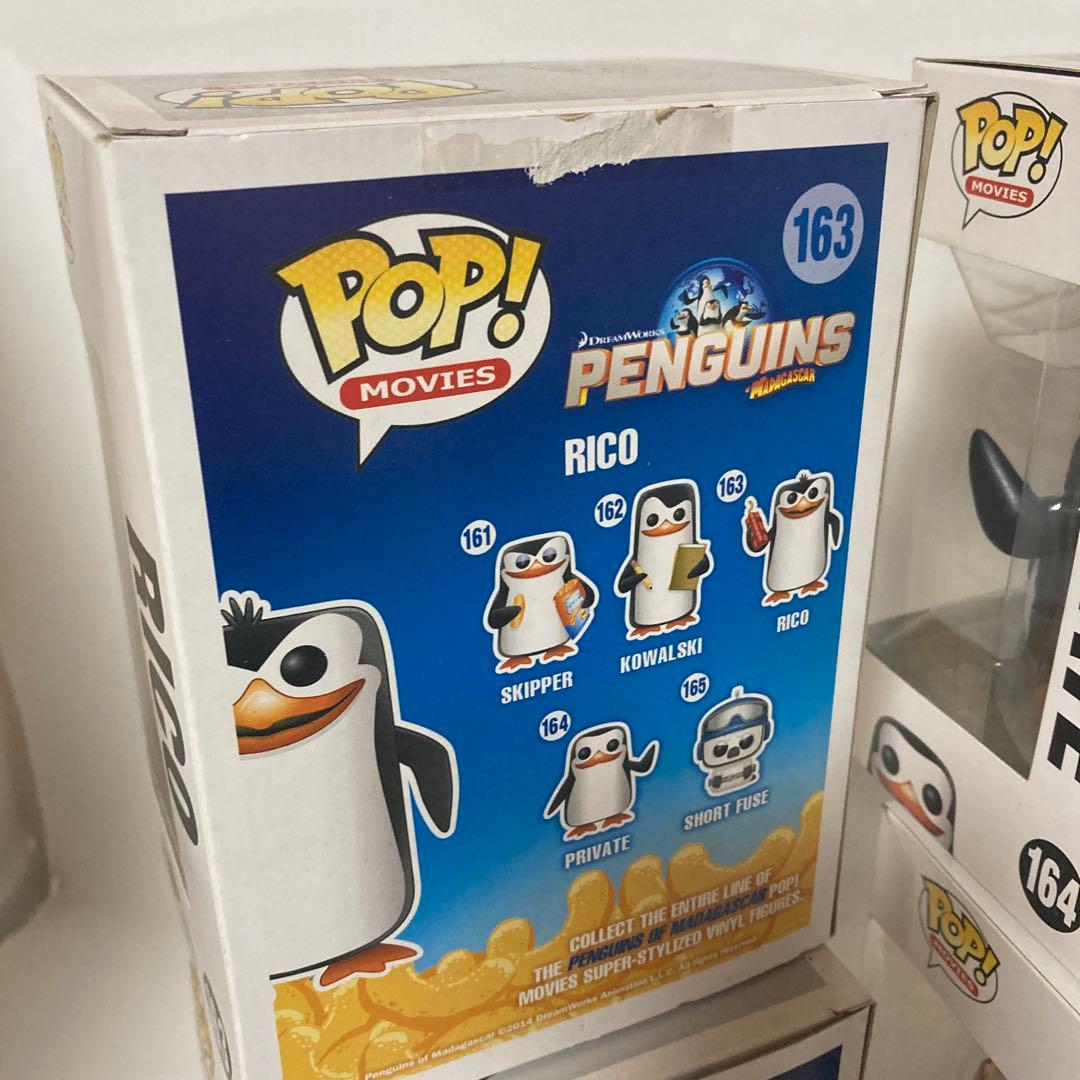 POP! ペンギンズ　マダガスカル　4個セット