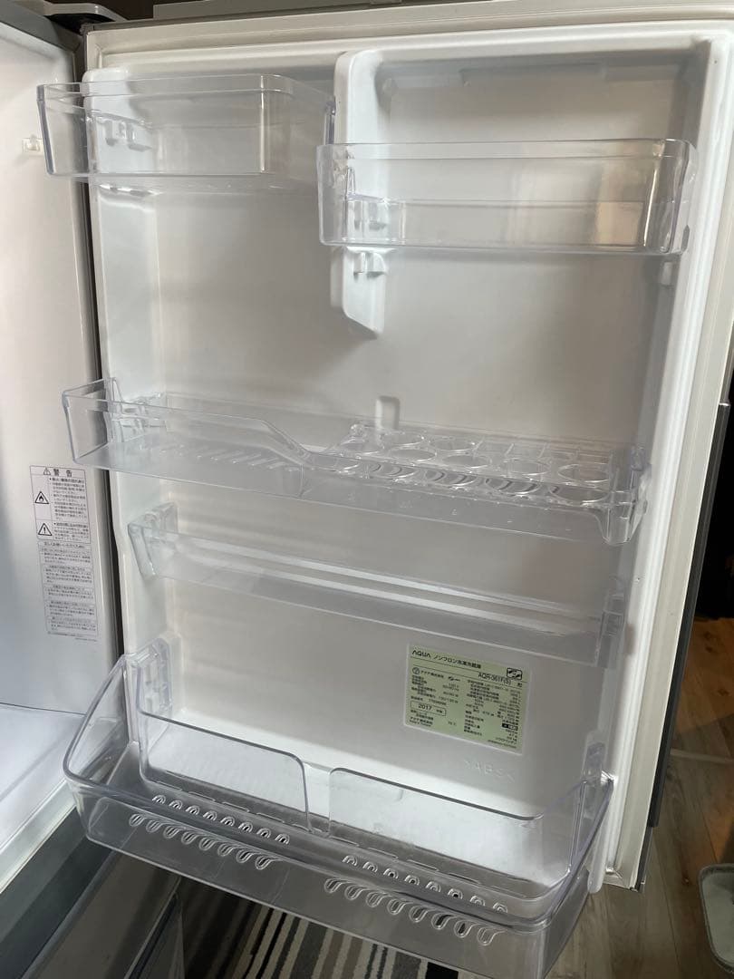 AQUA AQR-361F 大型冷蔵庫 300L以上 4ドア 右開き 動作保証付