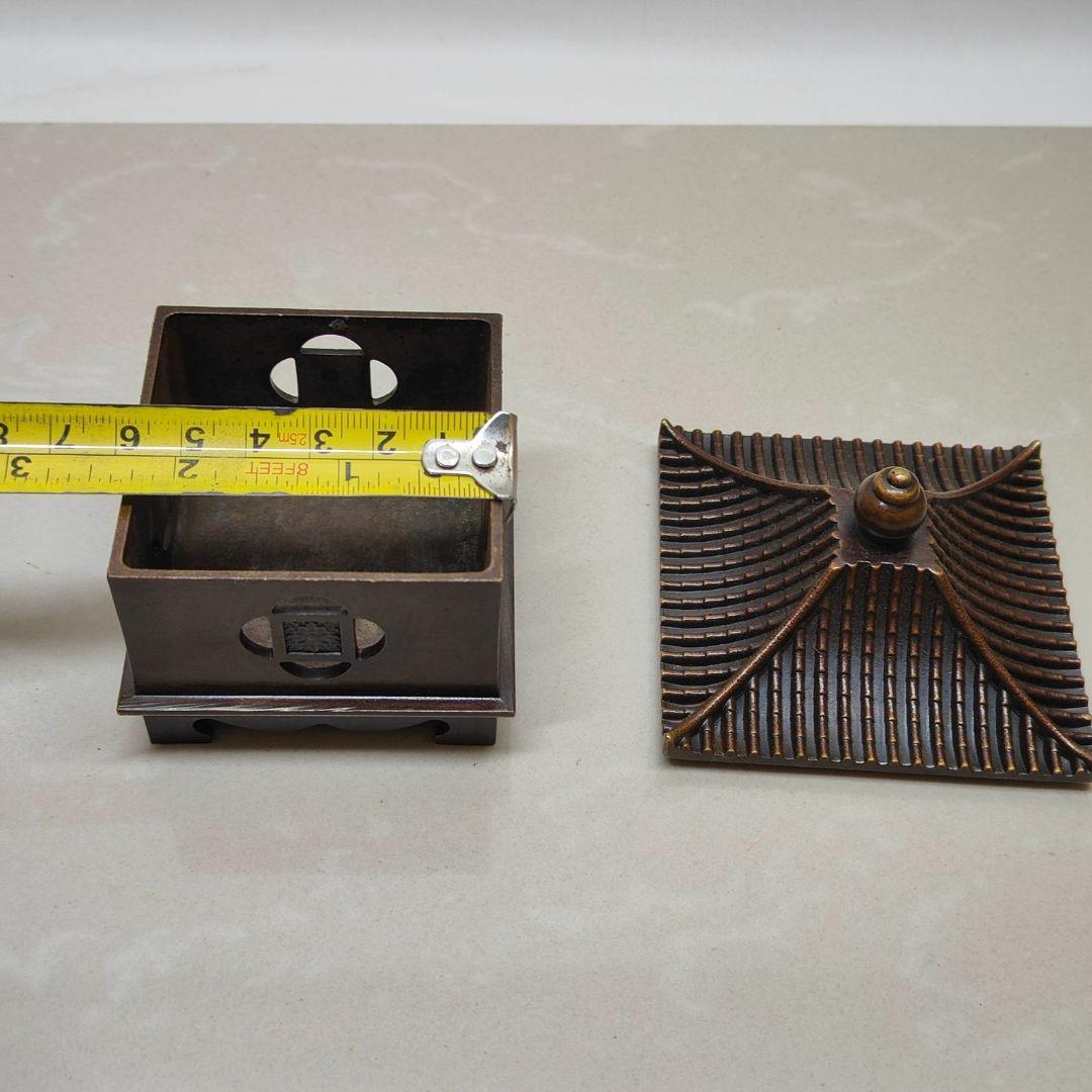 香炉 檀舎香居 室内薫香炉 茶道具 香道具 銅製品 工芸品 置物