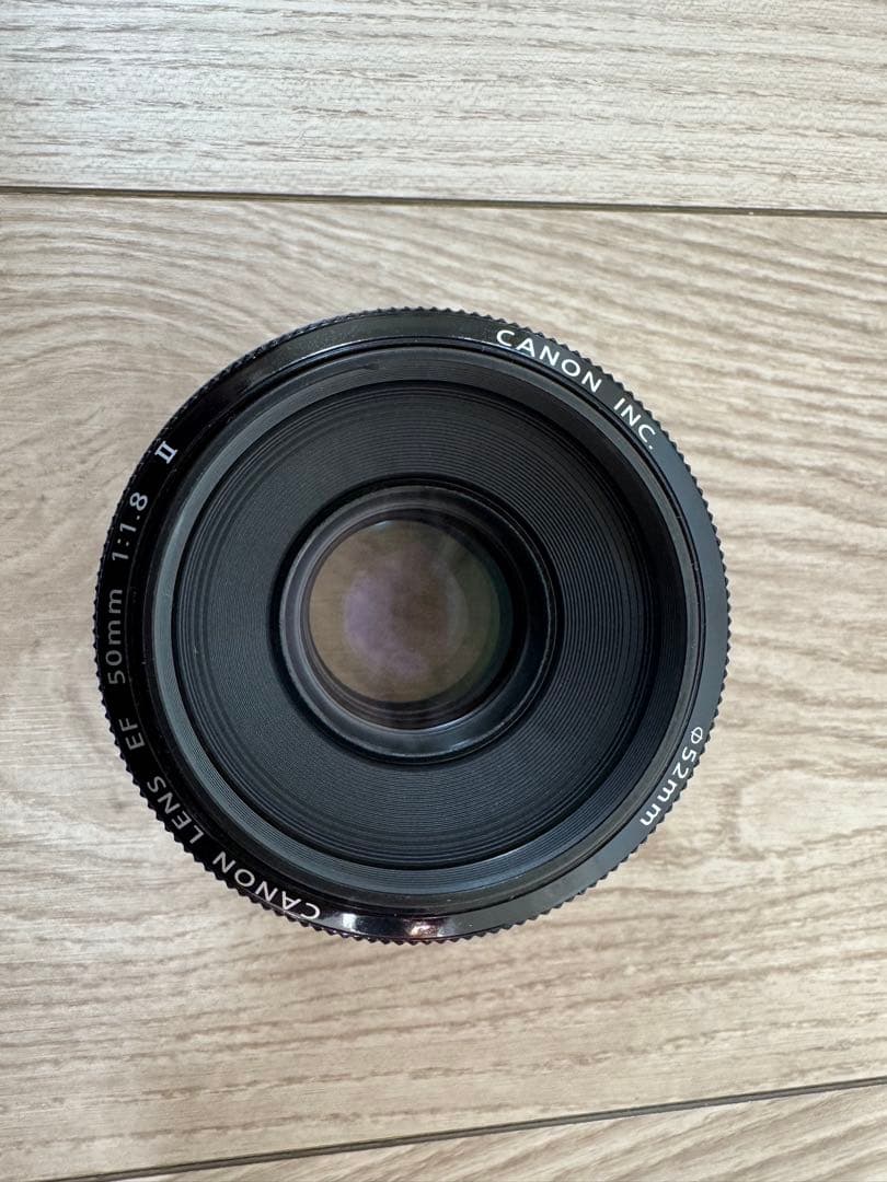 Canon EF 50mm f/1.8 II キャノン 一眼レフ 単焦点レンズ