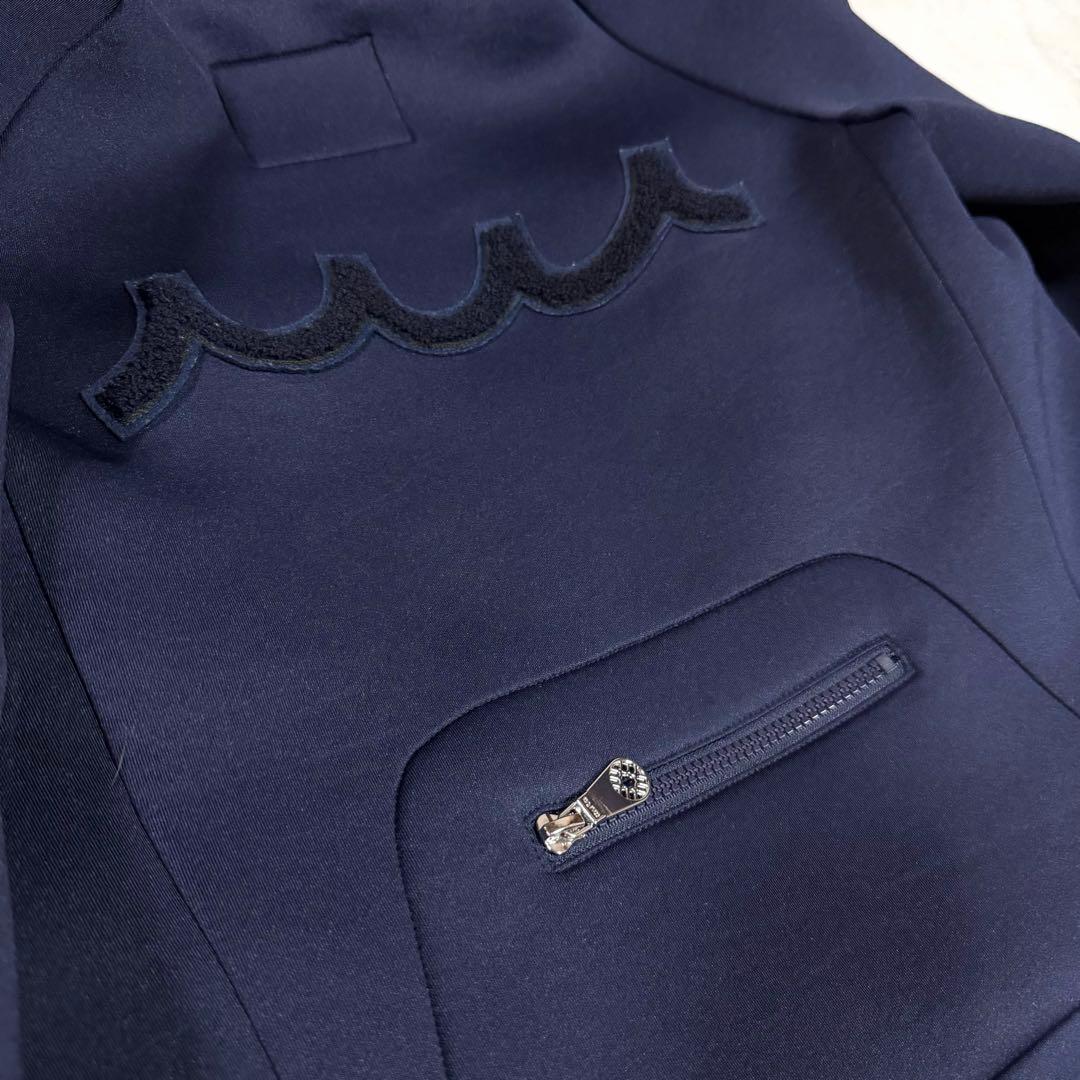 極美品★muta MARINE★ムータマリン ボンディングジップアップパーカー