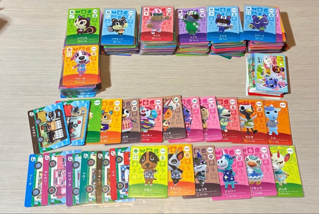 356枚 セミコンプ amiiboカード アミーボ amiibo どうぶつの森