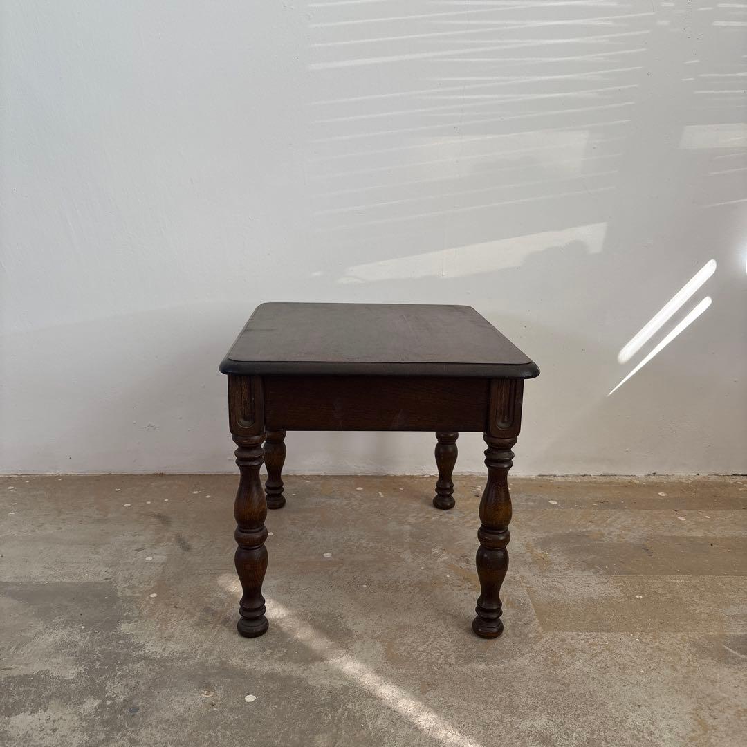 アンティーク　木製座卓 引き出し付き　古道具　骨董