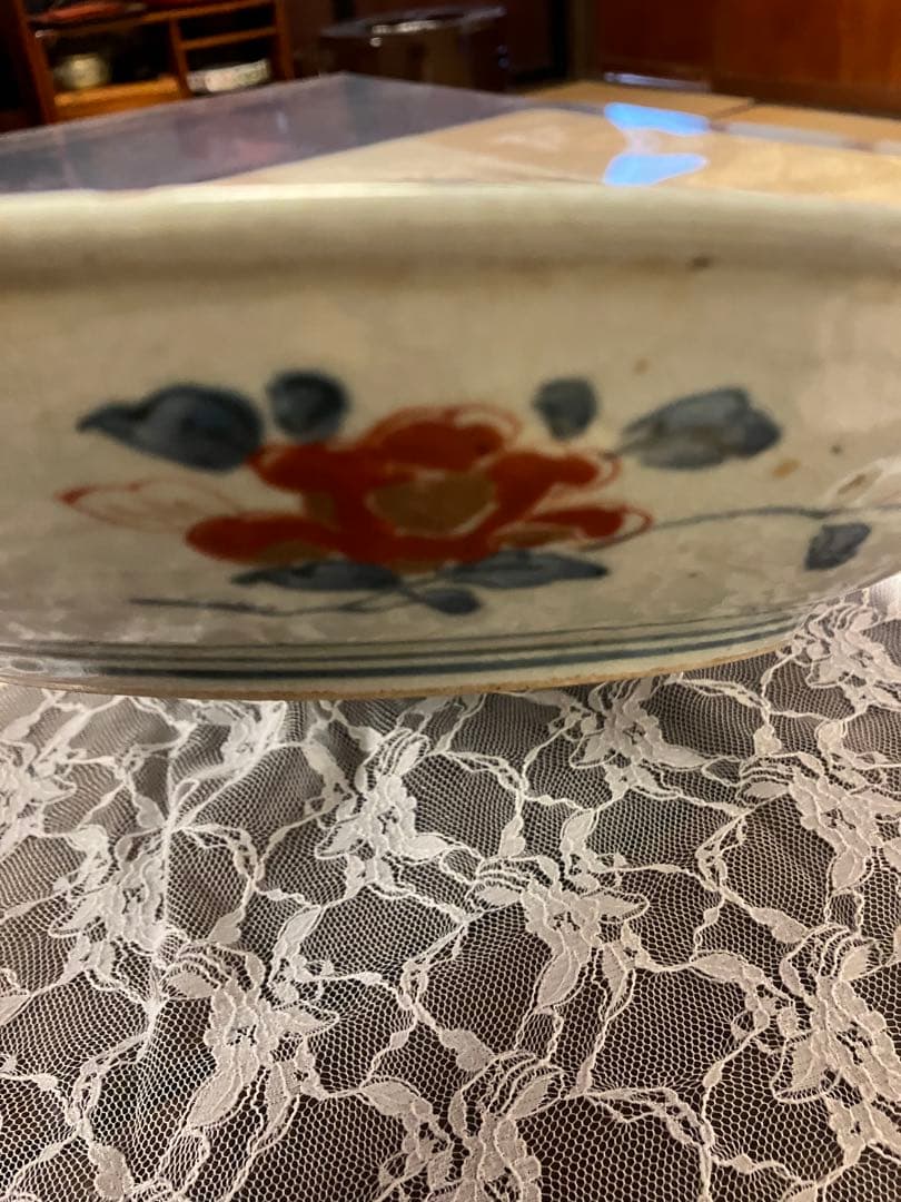 古伊万里　色絵大皿