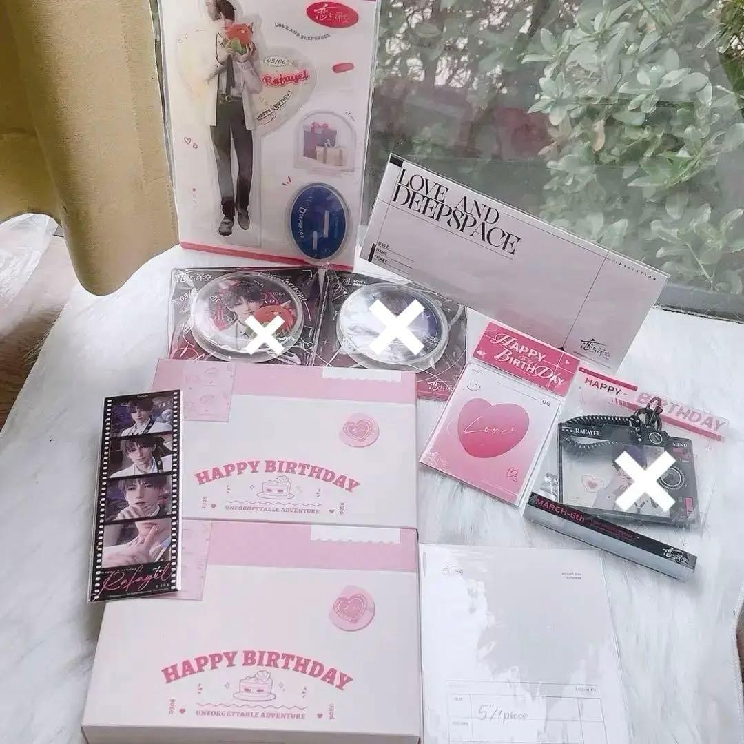 最終値下　恋と深空　ホムラ2024バースデー　8点セット　アクスタ　ポストカード