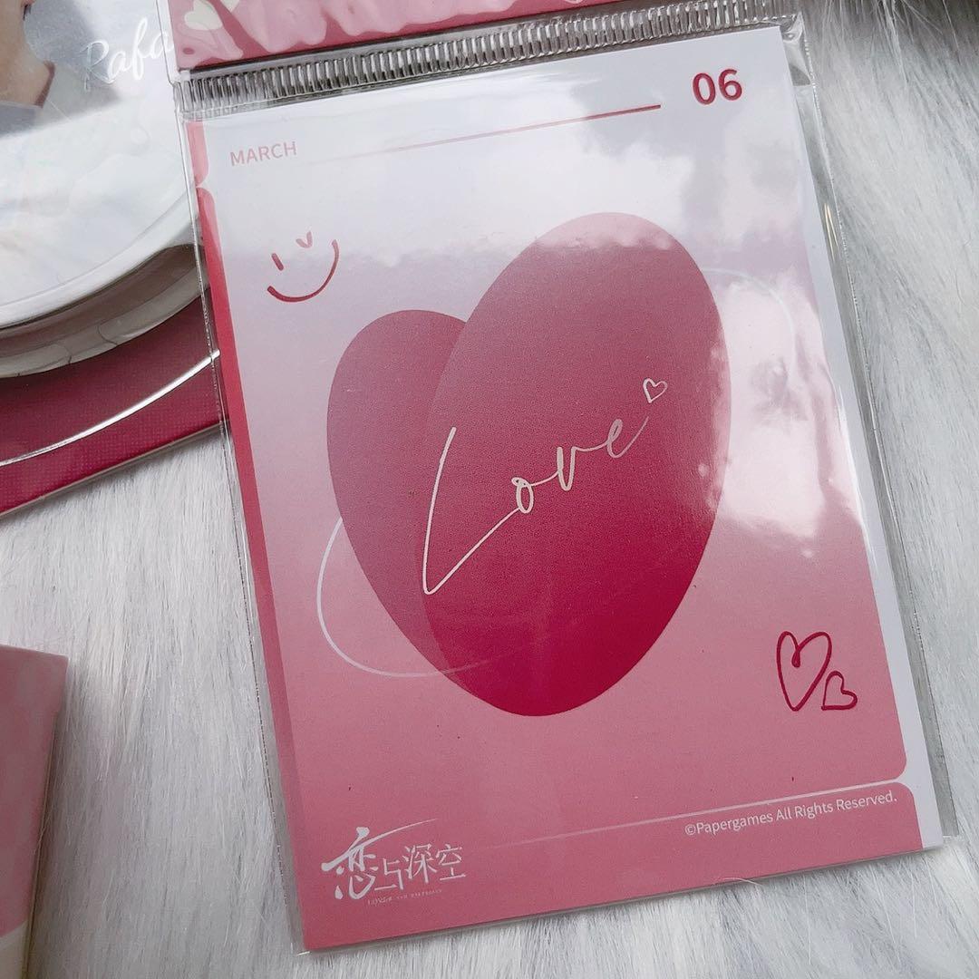 最終値下　恋と深空　ホムラ2024バースデー　8点セット　アクスタ　ポストカード