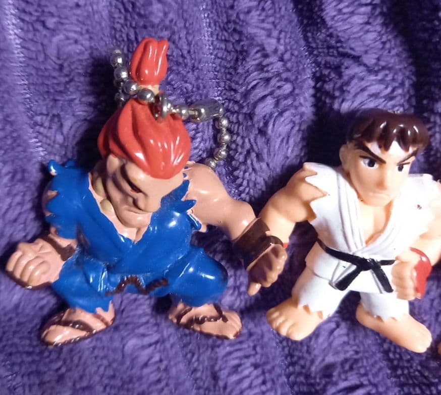 ストリートファイター ミニミニフィギュアセット✨当時物✨４体セット✨