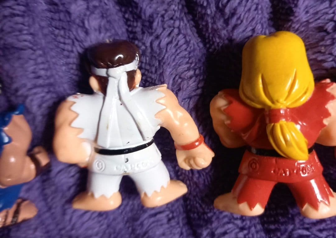 ストリートファイター ミニミニフィギュアセット✨当時物✨４体セット✨