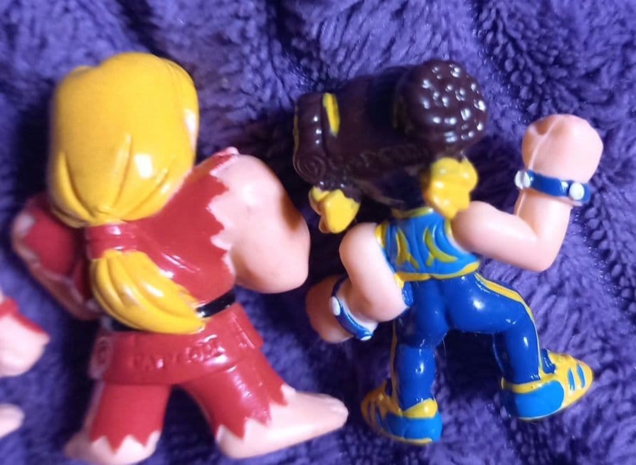 ストリートファイター ミニミニフィギュアセット✨当時物✨４体セット✨