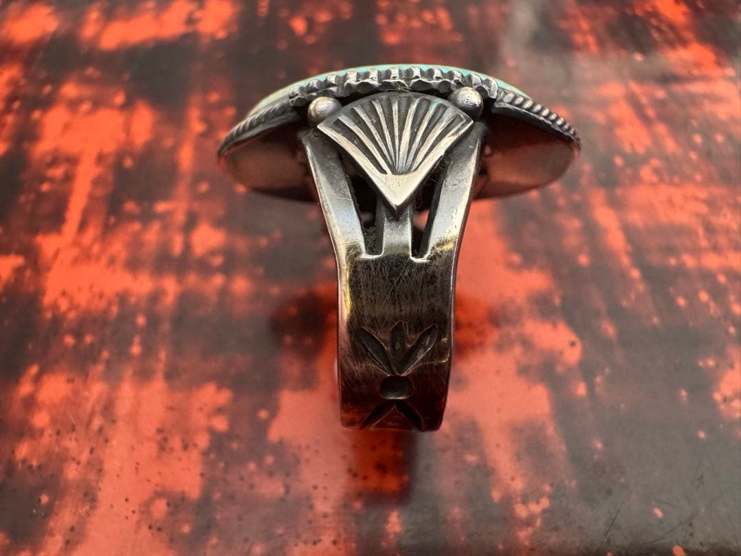 最終 スティーブアルビソ リング 14号 ナンバーエイトターコイズ ナバホ族