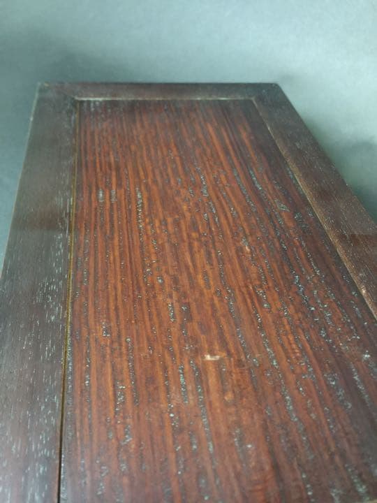 時代物 紫檀唐木彫刻花台 香炉台 茶道具香道具華道具