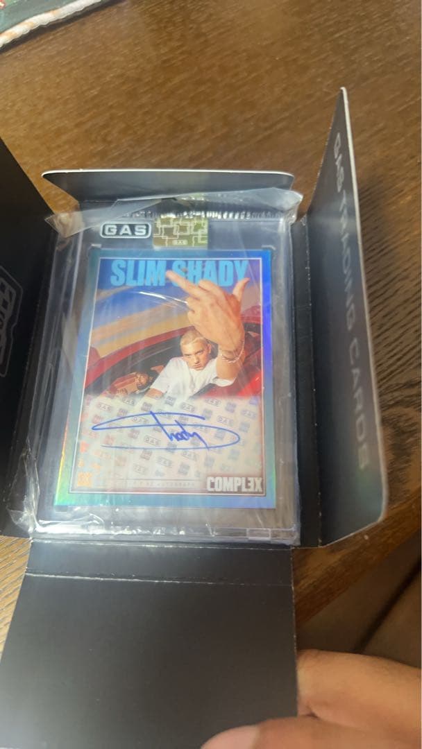 EMINEM SLIM SHADY サイン入りカード 19/40 COMPLEX