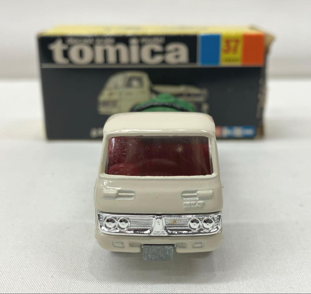 トミカ いすゞ エルフ バキュームカー 白 緑 No.37 黒箱