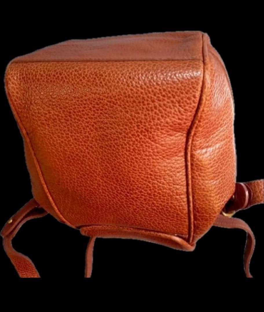 ブラウンレザーショルダーバッグ ポロ polo ラルフローレン