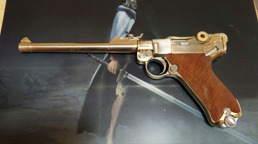 金属製モデルガン　ルガー　マルシン