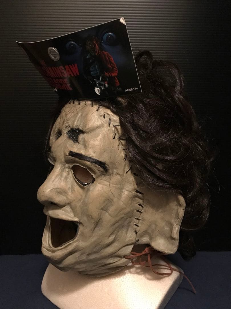 トリックオアトリートスタジオ 悪魔のいけにえ ラバーマスク　＊タグ付き