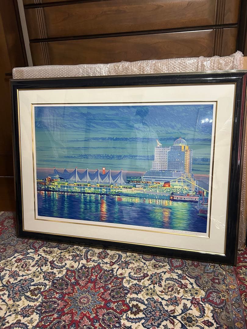 ガエーゴス　バンクーバーハーバー　シルクスクリーン