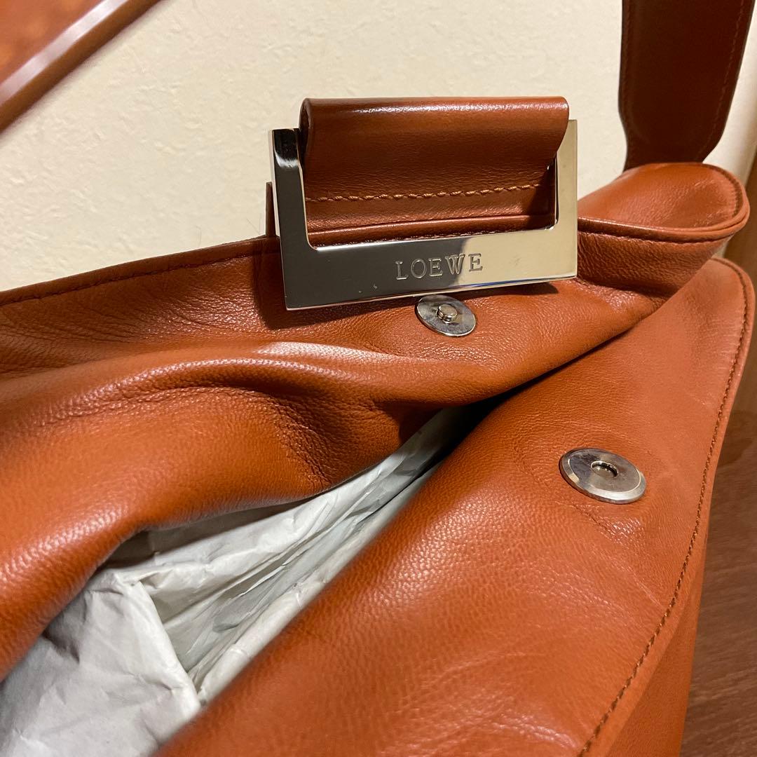 リ*マ様 LOEWE ハンドバッグ キャメルブラウン ヴィンテージ 外袋 保管袋