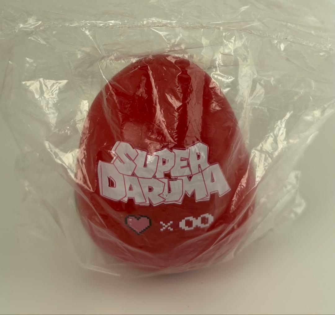 SUPER DARUMA マリオ ダルマ フィギュア　赤　レア