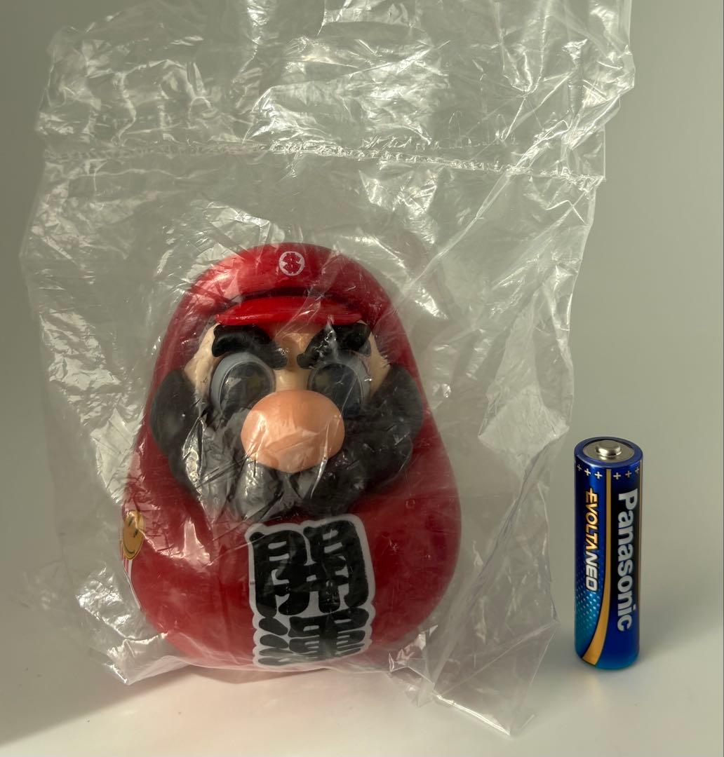 SUPER DARUMA マリオ ダルマ フィギュア　赤　レア