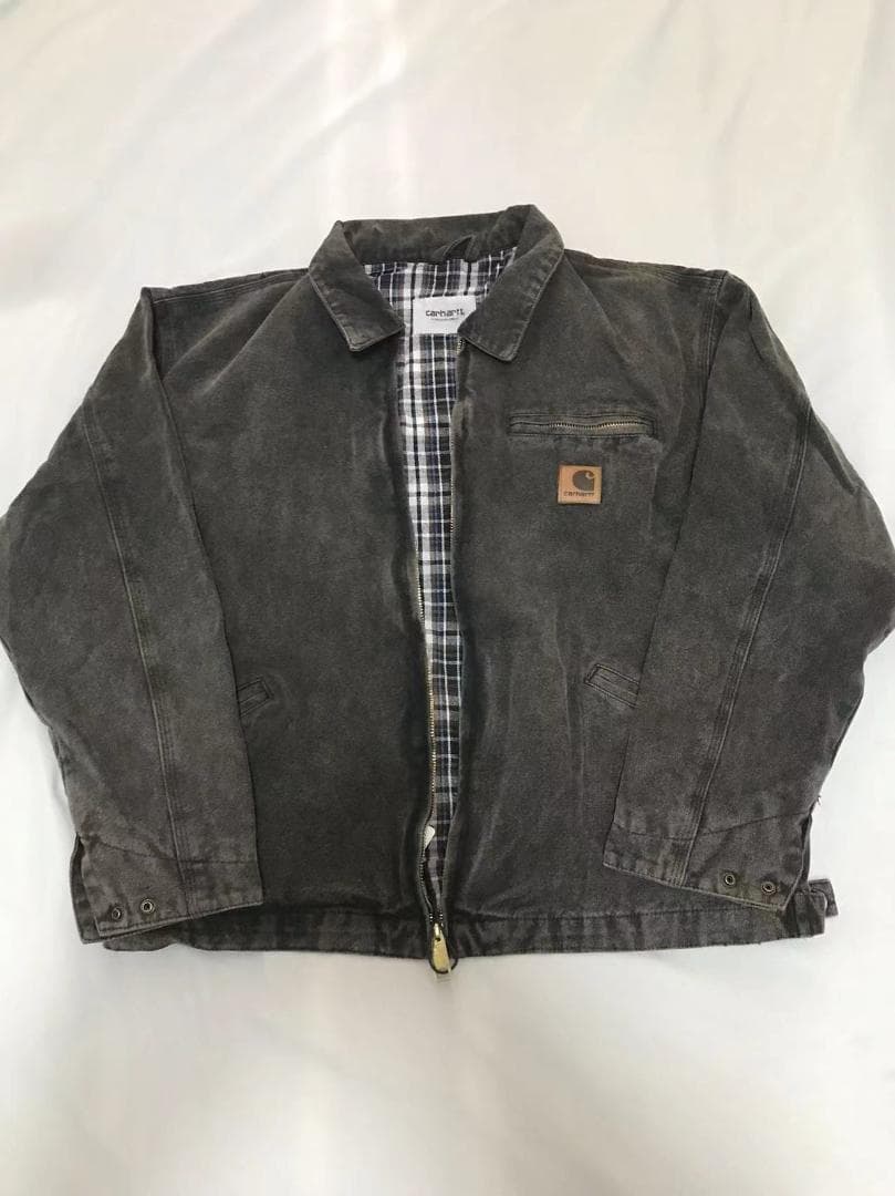 入手困難★カーハートCARHARTT★WIPダック地/デトロイト ジャケット/S