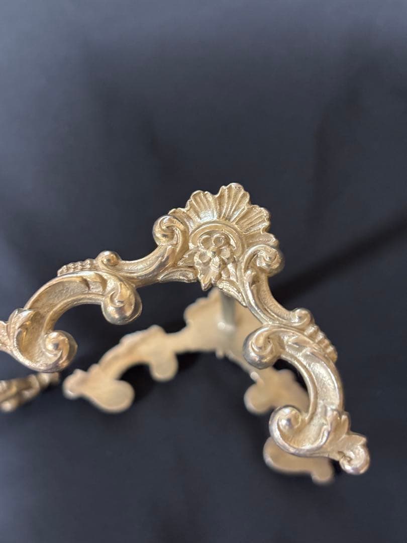 シルバーカトラリーレスト2個　ペンレスト