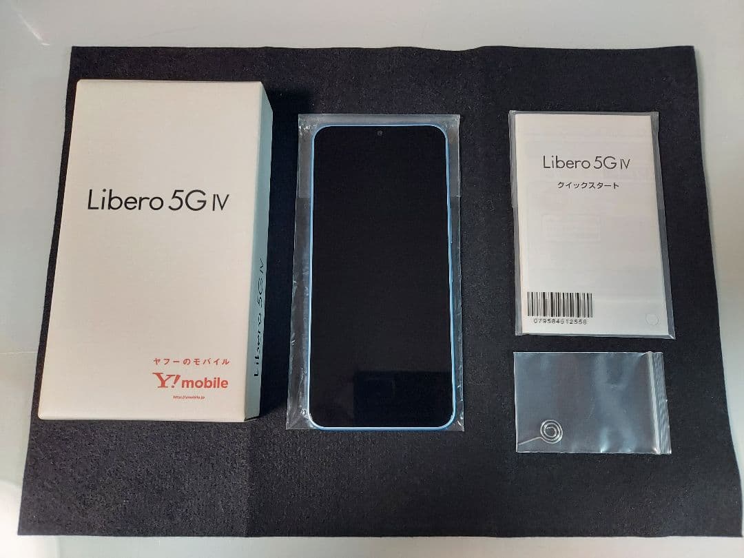 Libero 5G Ⅳ ブルー 128GB Y!mobile