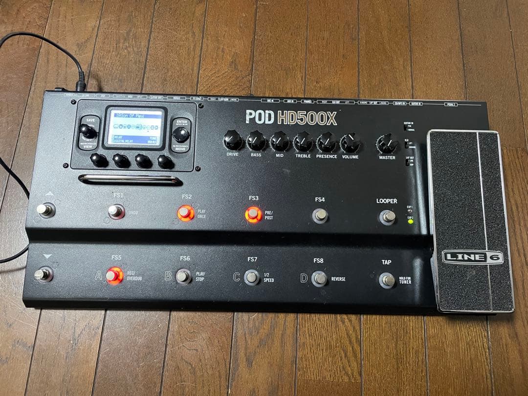 LINE 6 POD HD500X ギターエフェクター