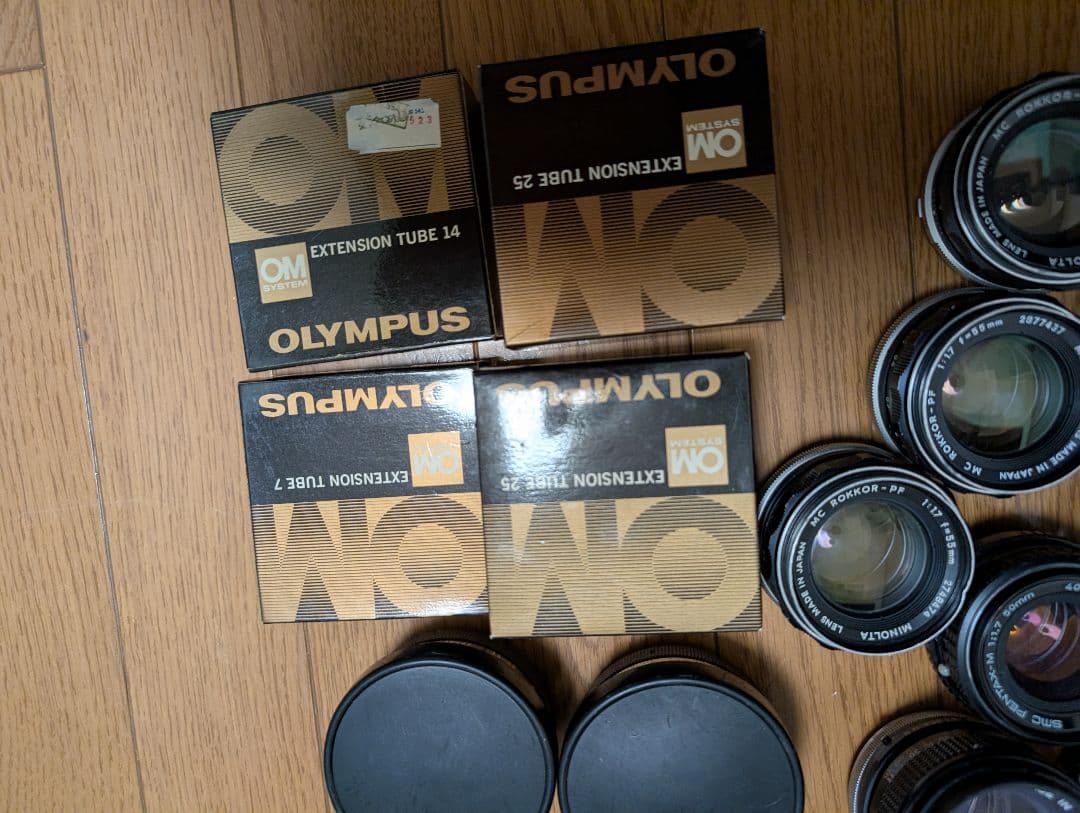 【ジャンク】オールドレンズ　PENTAX,Olympus,MINOLTA等