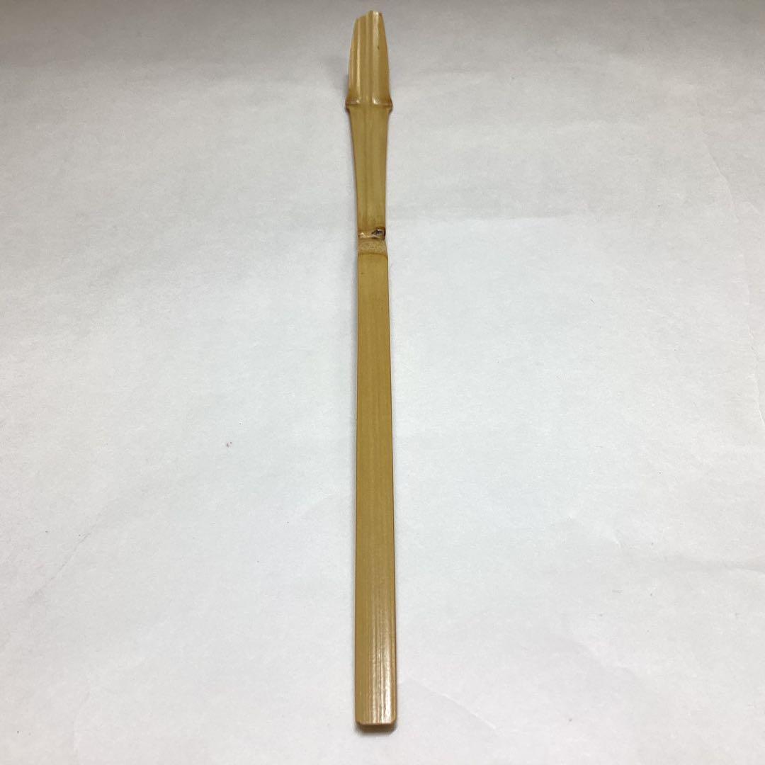 茶杓 深山鹿 藤井誡堂 木箱入 茶道具 古物品