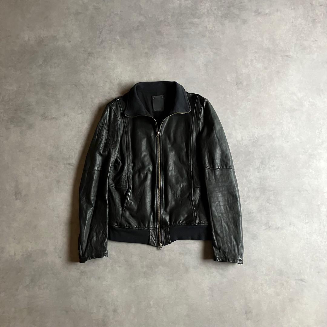 ジャケット・アウター 00s y2k archive shama leather jacket
