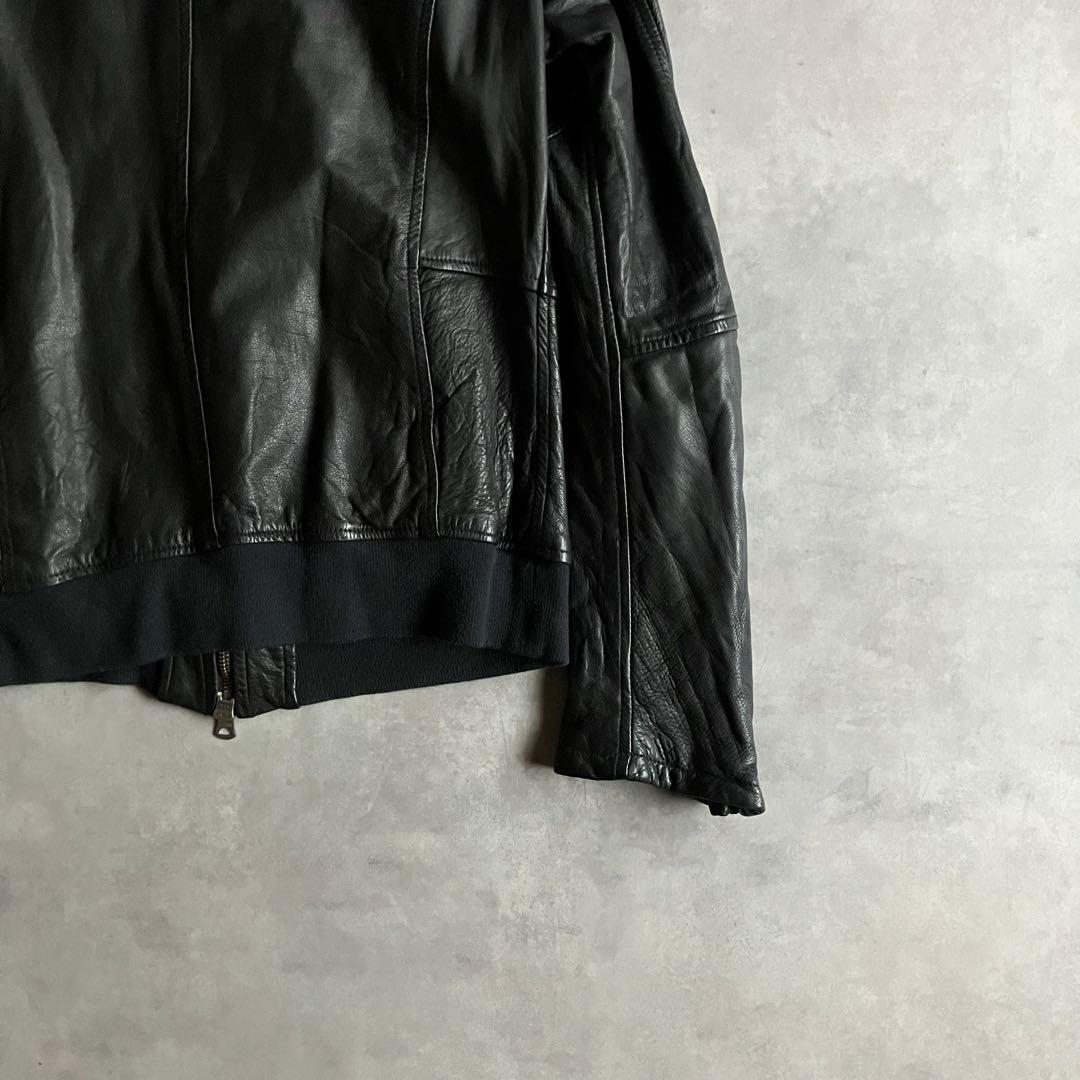 ジャケット・アウター 00s y2k archive shama leather jacket