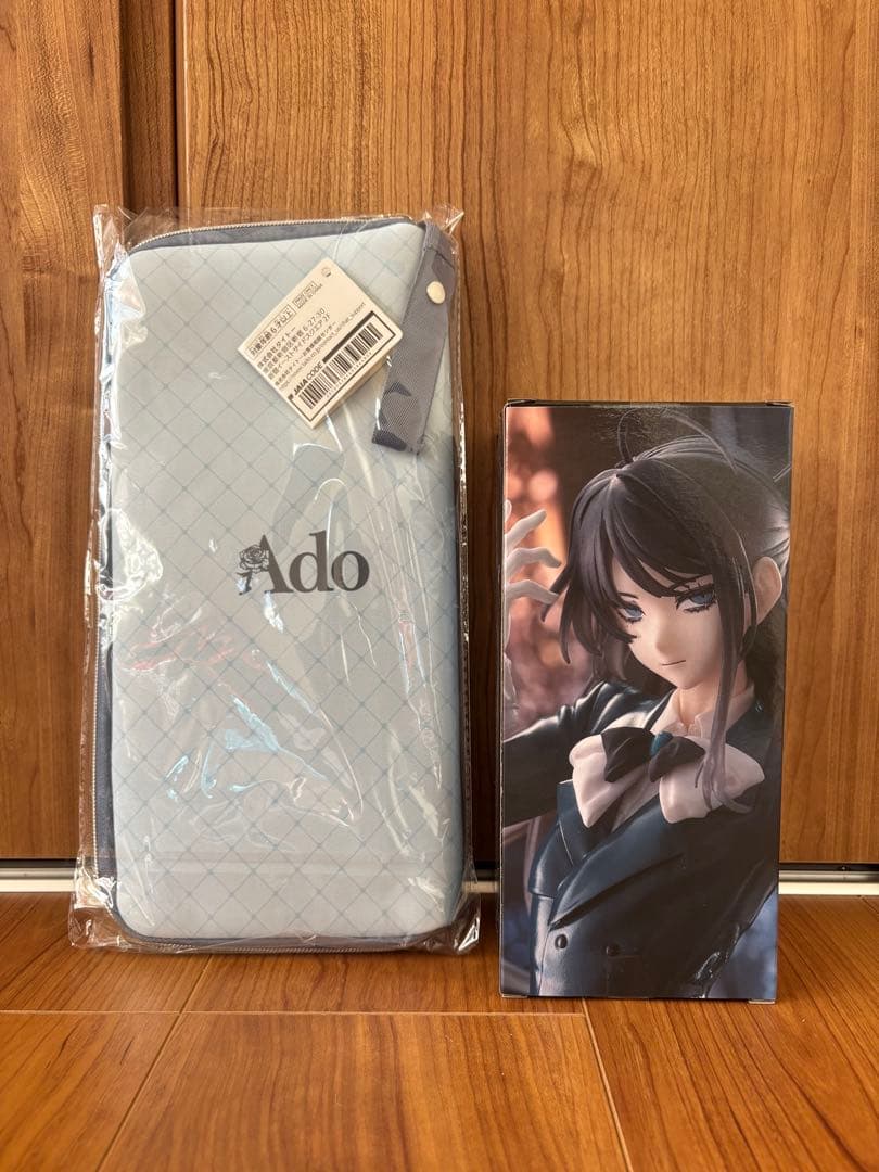 【新品未開封】Ado ラウンドワン限定 フィギュア+ペンライトケース セット