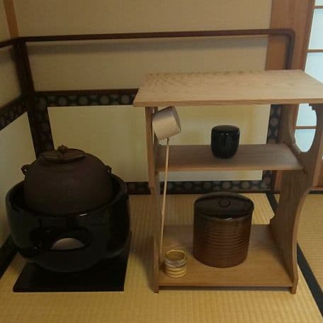 A 95       茶道       杉棚  ( 玄々斎好み )