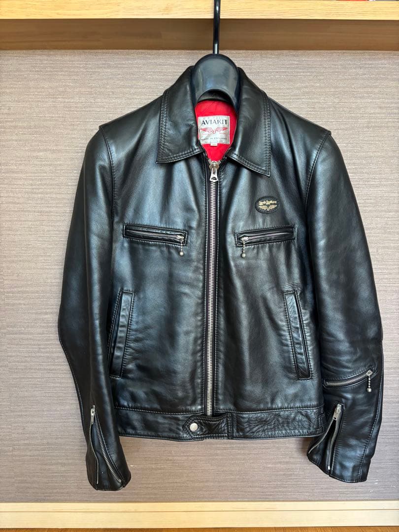 ルイスレザー　ドミネーター　タイトフィット　サイズ36 カウ レザー