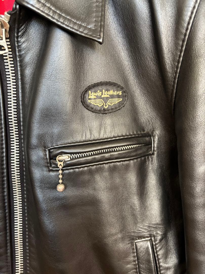 ルイスレザー　ドミネーター　タイトフィット　サイズ36 カウ レザー