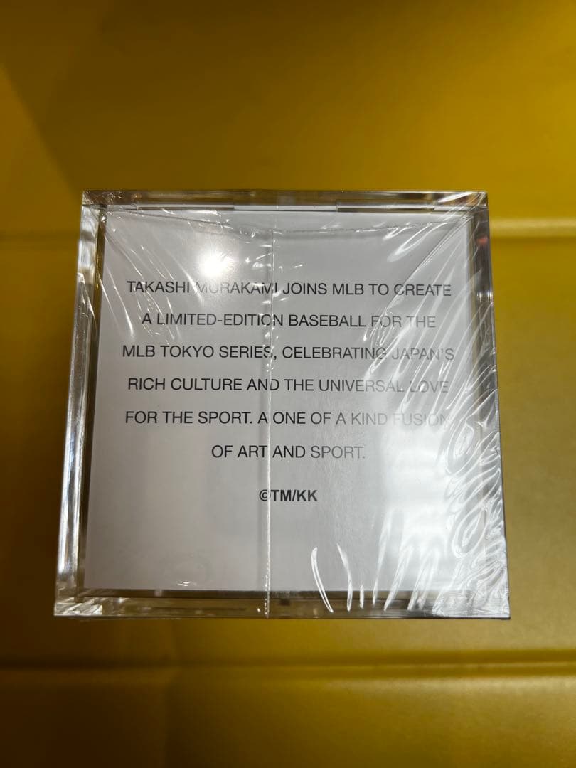 村上隆　MLB カブス　レプリカボール　Tokyo Series 2025