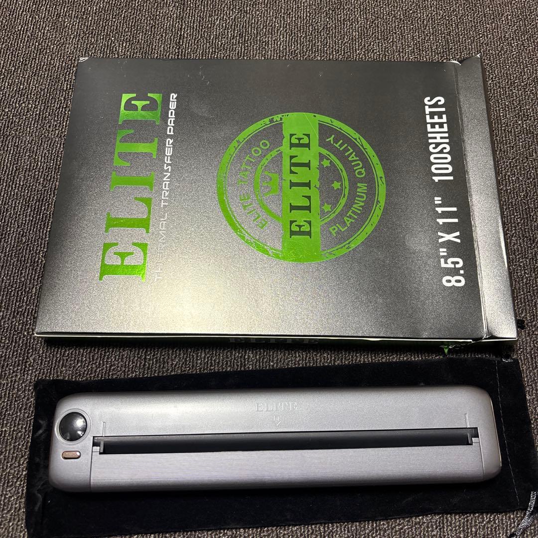 タトゥー　ELITEステンシルプリンター