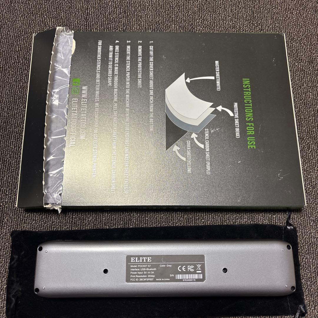 タトゥー　ELITEステンシルプリンター