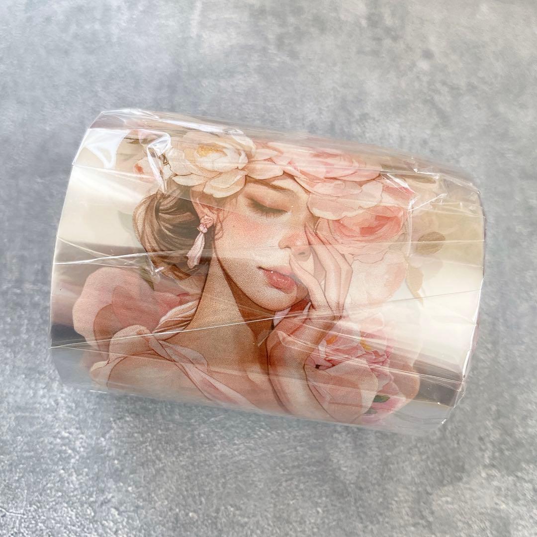 小花妈咪手帐《繁花》海外マスキングテープ　マステ 【1862】