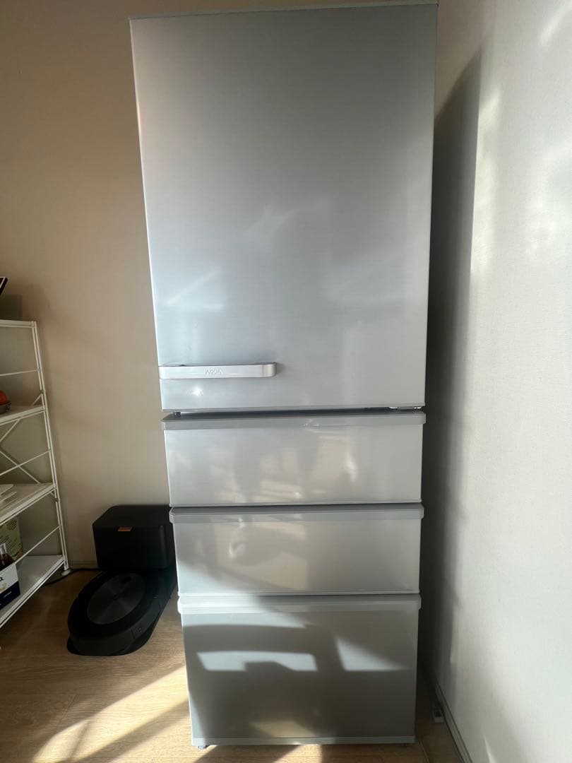 【最終値下げ】アクア　AQR-36J シルバー フレンチドア冷凍庫