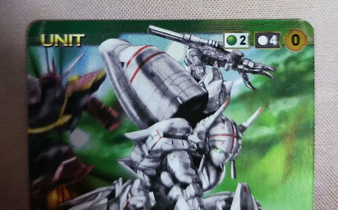 サンライズクルセイド　アレクサンダ（アキト機)　小鹿野宮城　直筆サイン