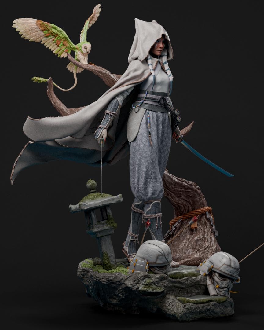 1/6　未塗装 未組立　フィギュア　ガレージキット　スター・ウォーズ アソーカ